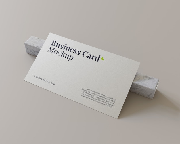 Download Elegant business card mockup | Premium PSD File