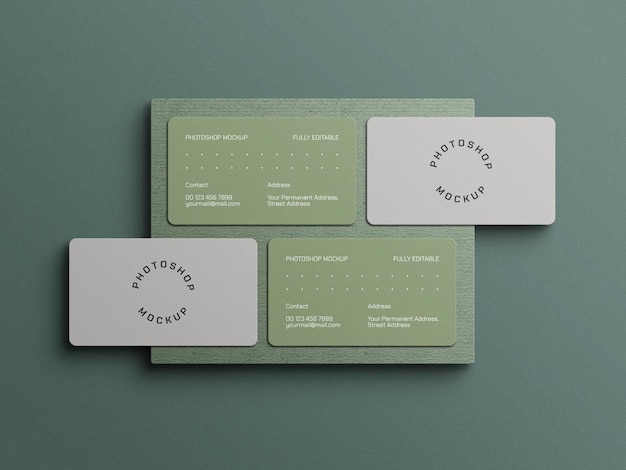 Premium Psd Elegant Business Card Mockup