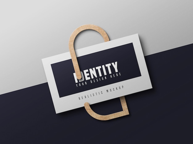 Download Free PSD | Elegant business card mockup