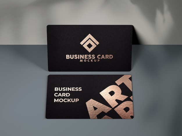 Download Premium PSD | Elegant and luxury business card mockup