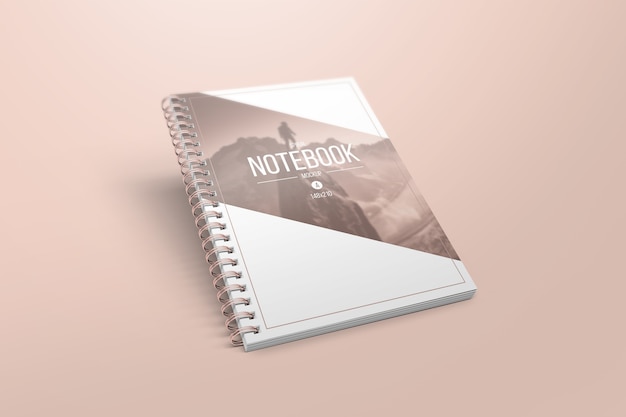 Download Elegant notebook mockup | Premium PSD File