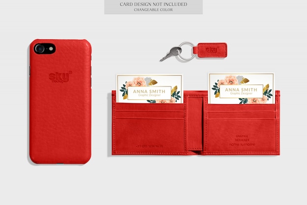 Download Elegant wallet mockup | Premium PSD File