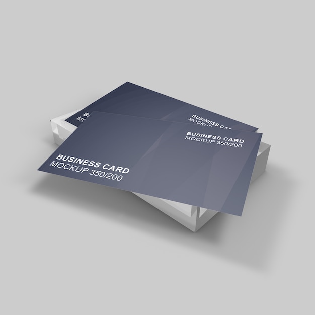 Download Elegantly designed beautiful and classic visiting card mockup | Premium PSD File