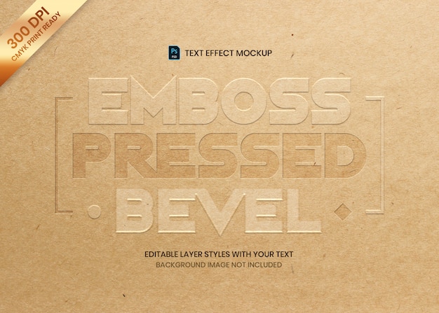 illustrator beveled embossed text effects download