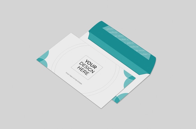 Download Envelope mockup template | Premium PSD File