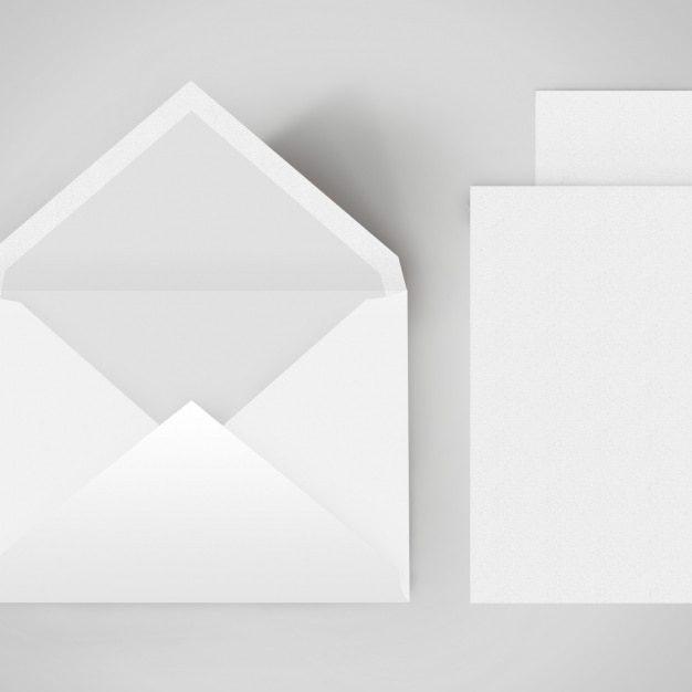 Download Free Psd Envelope Template Design PSD Mockup Templates