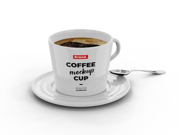 Download Free Psd Espresso Cup Mockup