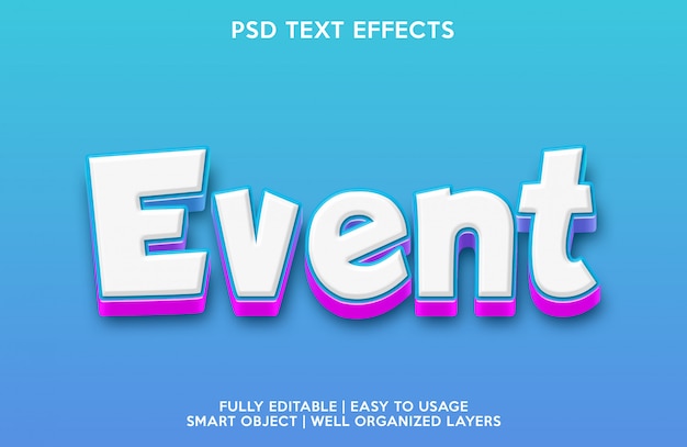 Event text