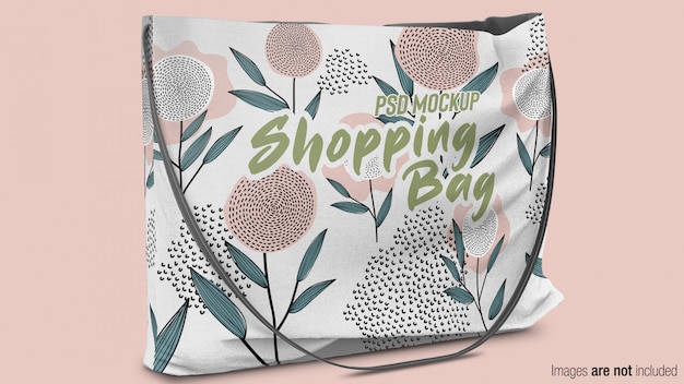 Download Fabric shopping bag mockup | Premium PSD File