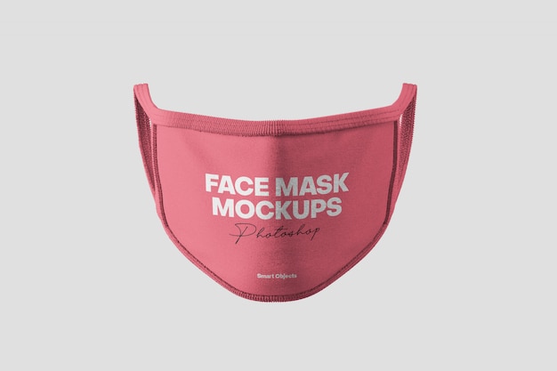 Download Face mask mockup | Premium PSD File