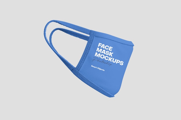 Download Face mask mockup | Premium PSD File