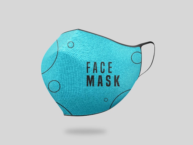 Download Free Psd Face Mask Mockup