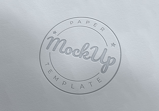 Download Free Fancy Paper Logo Emboss Mockup Template Premium Psd File Use our free logo maker to create a logo and build your brand. Put your logo on business cards, promotional products, or your website for brand visibility.
