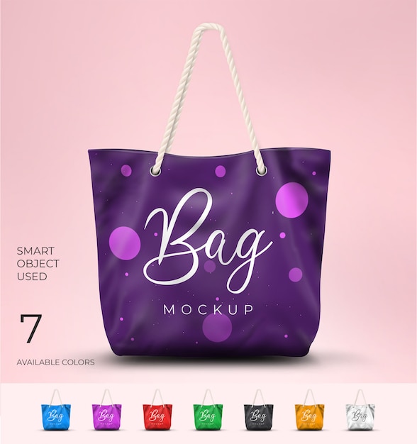 Download Premium PSD | Fashion bag mockup