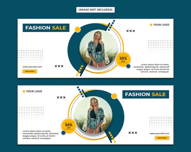 Download Fashion facebook cover template | Premium PSD File