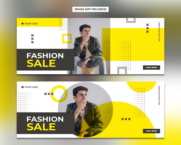 Download Fashion facebook cover template | Premium PSD File