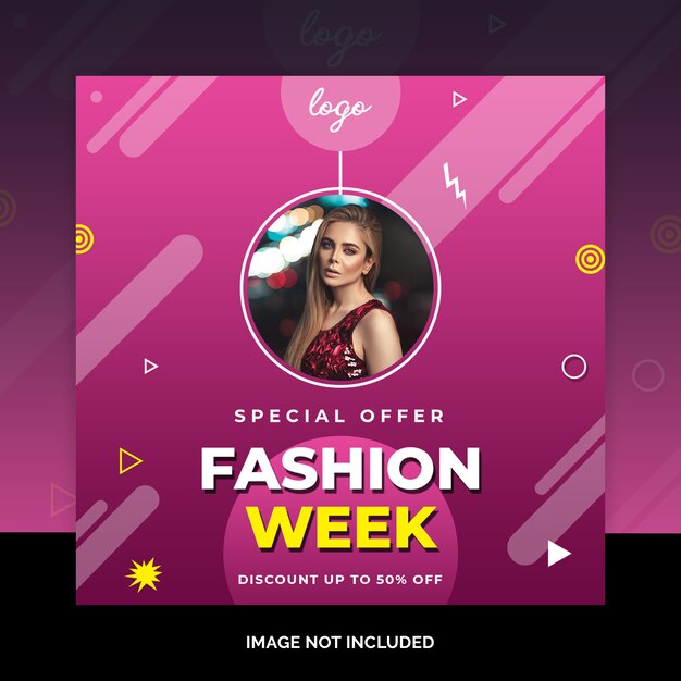 Fashion social media post design | Premium PSD File