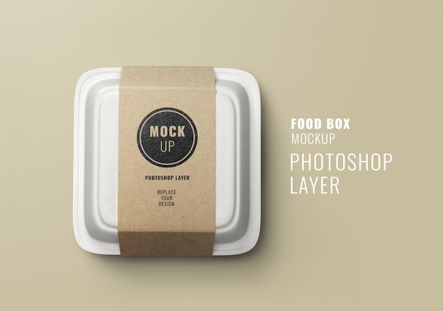 Download Fast food delivery box mockup | Premium PSD File