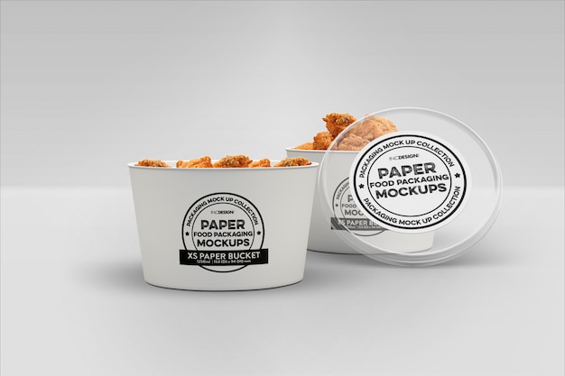 Download Premium PSD | Fast food packaging mockup