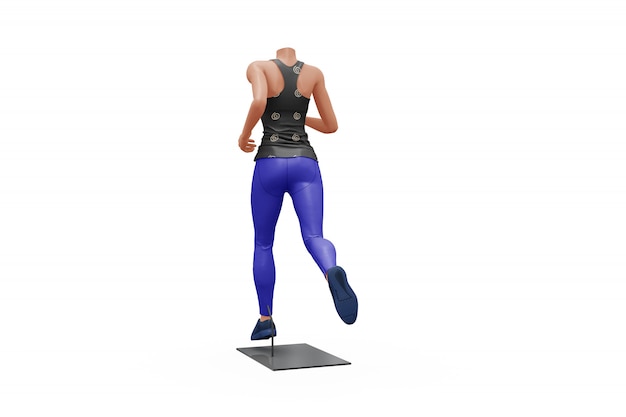 Download Free PSD | Female sport outfit mock-up isolated