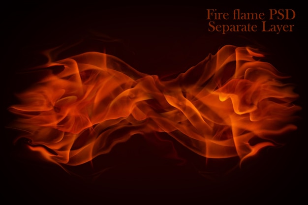 Fire Flames Isolated Premium Psd File