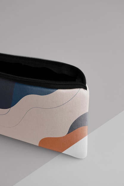 Download Free Psd Flat Canvas Pouch Mockup Design