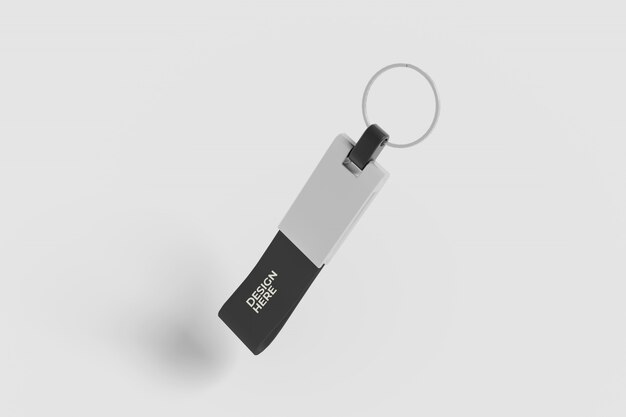 Download Floating keychain mockup | Premium PSD File