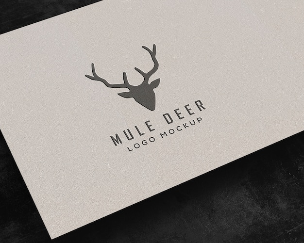 Download Free Floating Pressed Paper Logo Mockup Premium Psd File Use our free logo maker to create a logo and build your brand. Put your logo on business cards, promotional products, or your website for brand visibility.