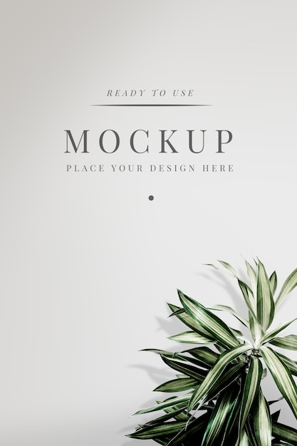 Download Floral cover mockup | Free PSD File