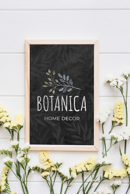Download Flower shop and home decor mock-up | Free PSD File