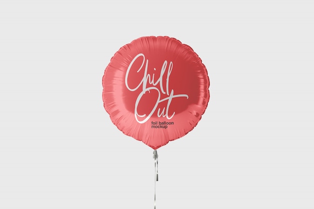 Download Foil balloon mockup | Premium PSD File