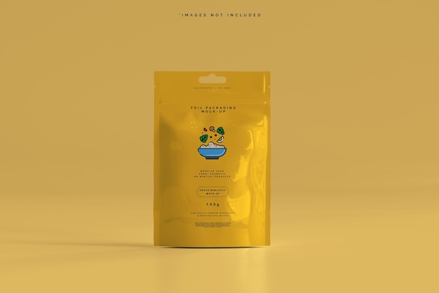 Download Free PSD | Foil packaging mockup