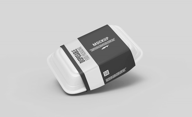 Download Premium PSD | Food box packaging mockup