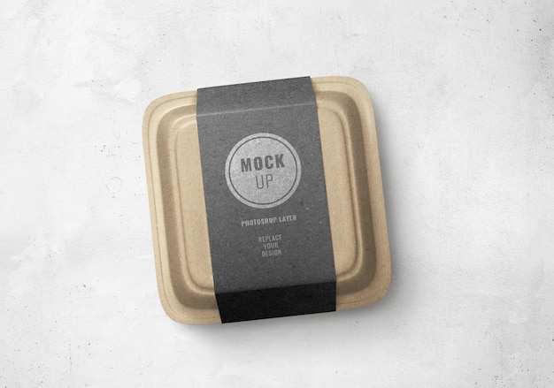 Download Premium Psd Food Box Paper Craft Mockup PSD Mockup Templates