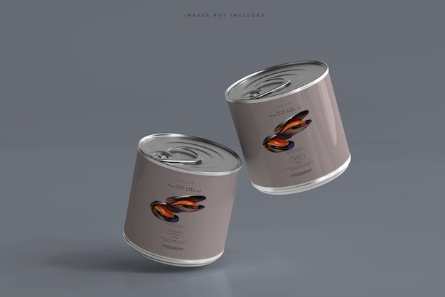 Download Free Psd Food Can Mockup