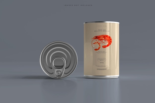 Download Free Psd Food Can Mockup