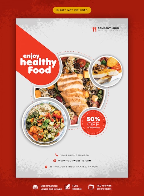 Food Menu And Restaurant Flyer Psd Template Restaurant Food Flyer Menu ...