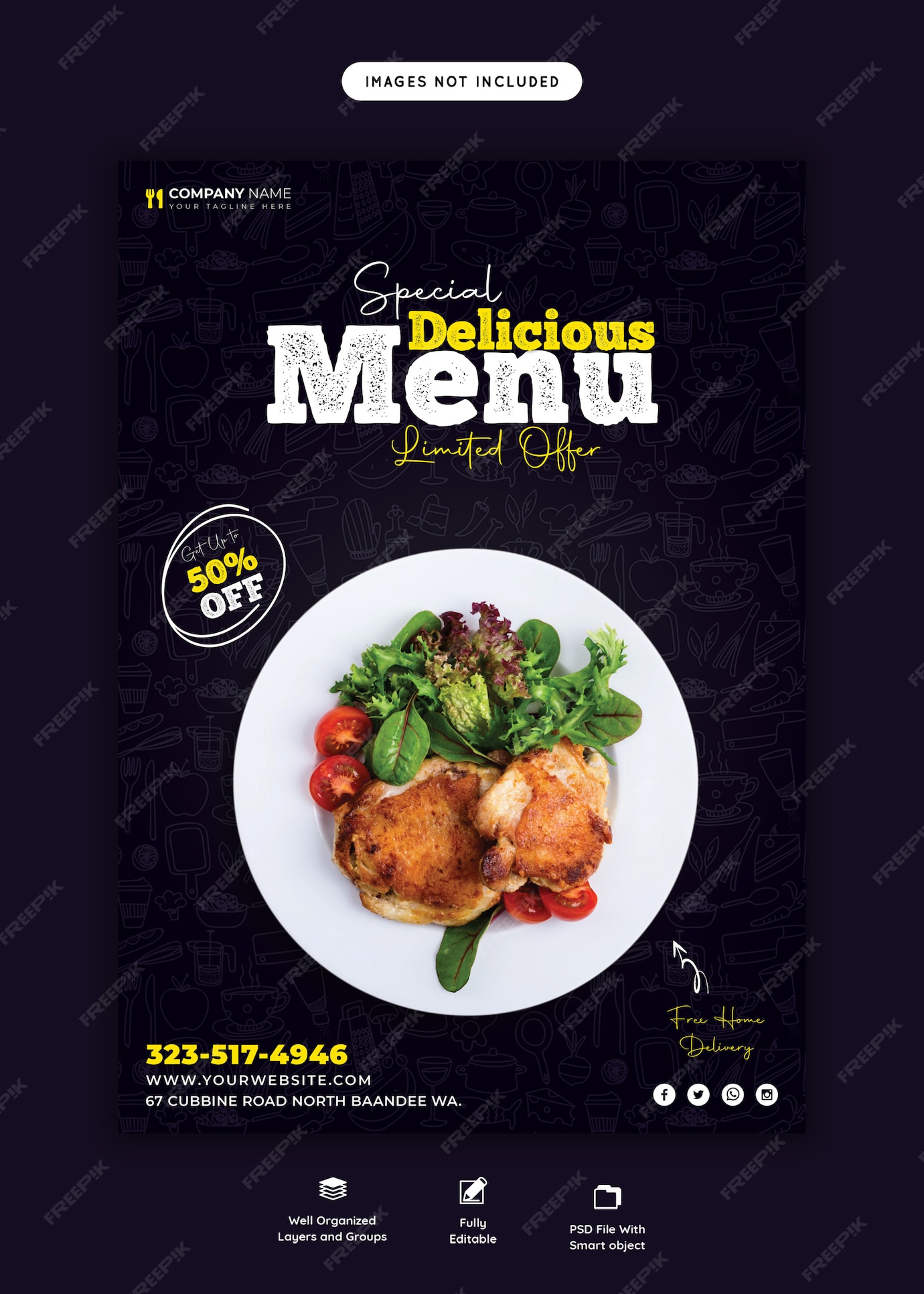 premium-psd-food-menu-and-restaurant-flyer-template