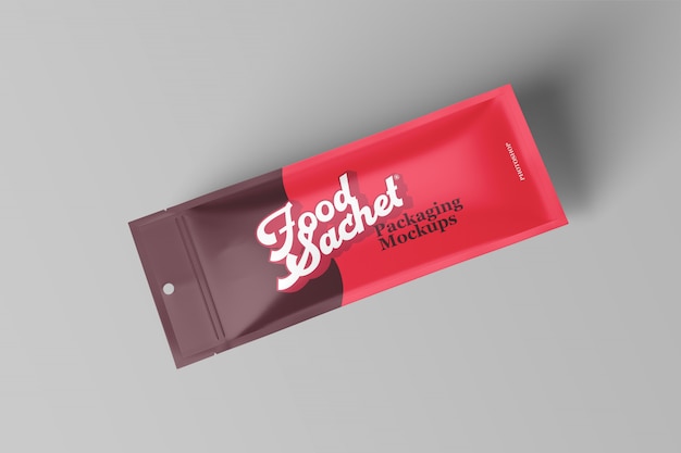 Download Premium Psd Food Sachet Packaging Mockup