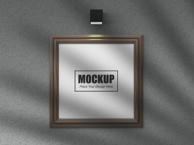 mockup desktop frame