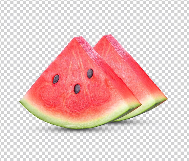  Fresh watermelon isolated