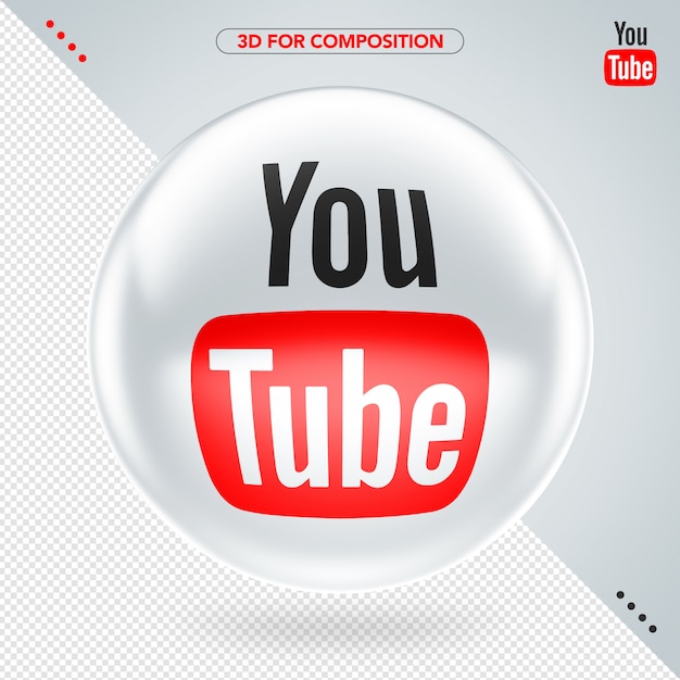 Download Free Front Ellipse 3d White Red And Black Youtube Logo For Composition Use our free logo maker to create a logo and build your brand. Put your logo on business cards, promotional products, or your website for brand visibility.