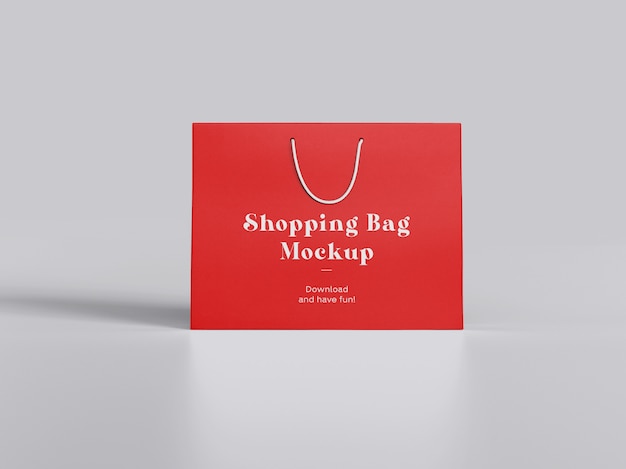 Download Front shopping bag mockup | Premium PSD File