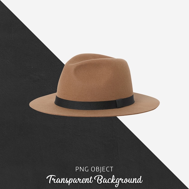 Download Premium Psd Front View Of Brown Hat Mockup