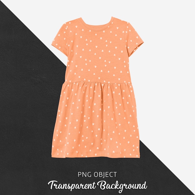 Download Premium PSD | Front view of orange dress mockup