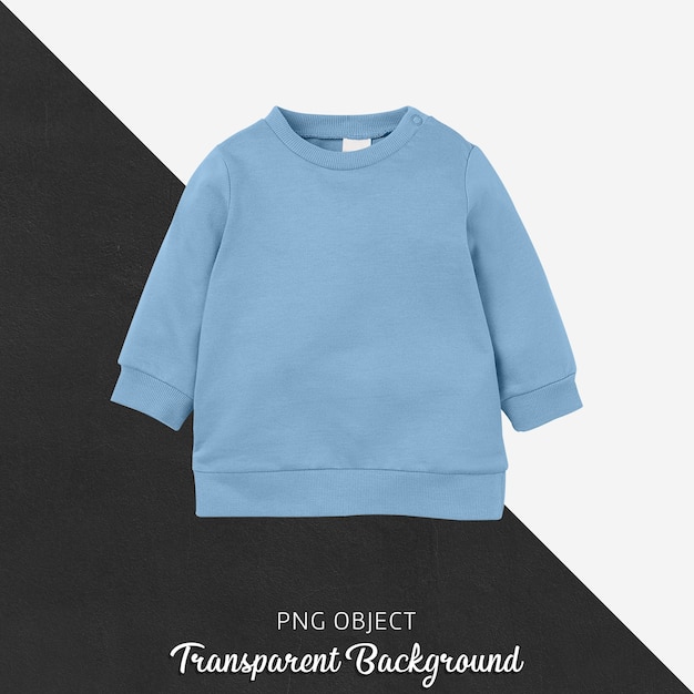 Download Premium PSD | Front view of soft blue sweatshirt children ...