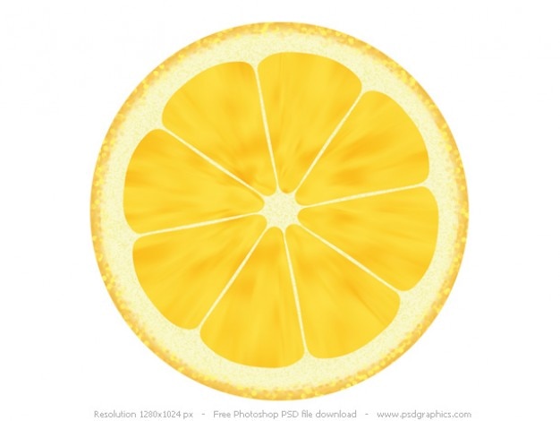 果物のイラスト レモンとオレンジのアイコン 無料のpsdファイル