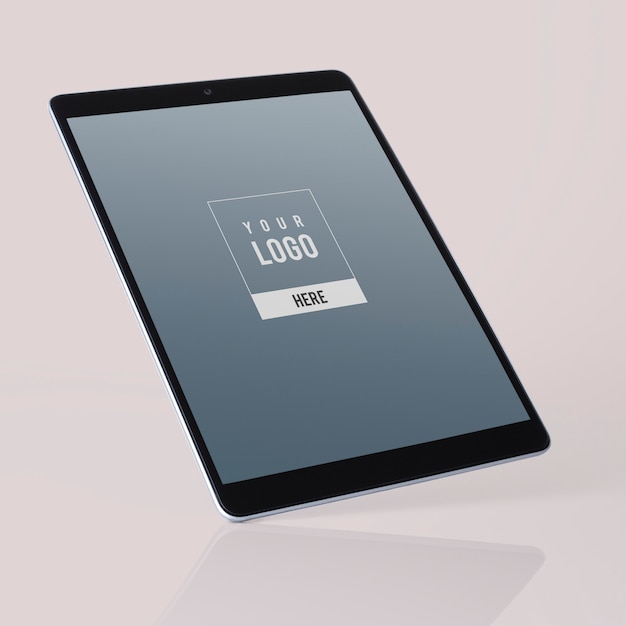 Full screen tablet mockup design PSD file | Free Download