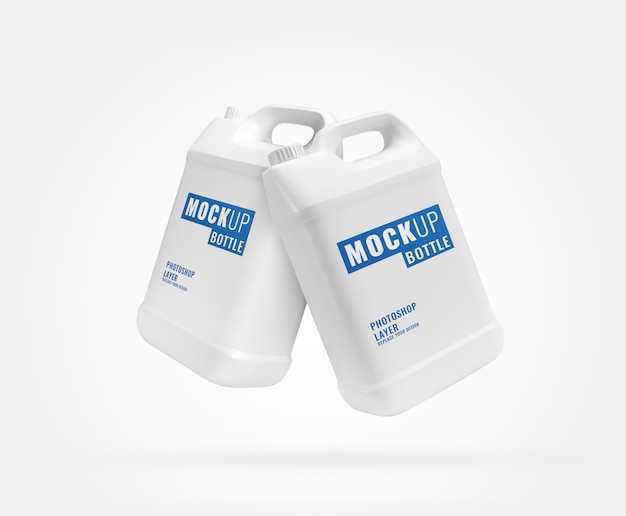 Download Gallon bottle mockup realistic | Premium PSD File