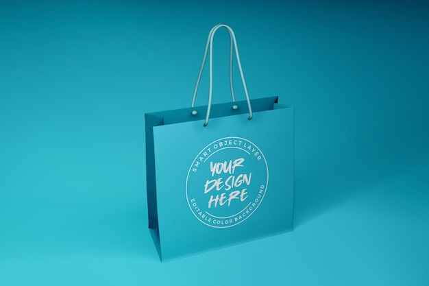 Gift bag mockup | Premium PSD File